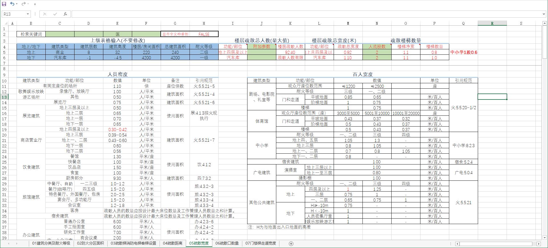 05疏散宽度